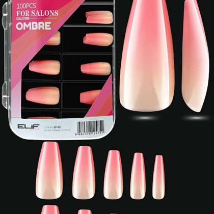 Gold Beauty Ombre 100'lü Takma Tırnak