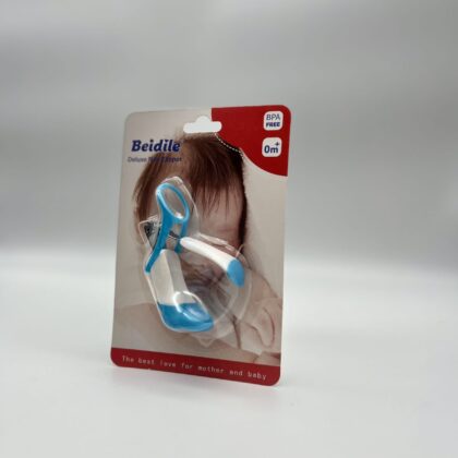 Rbs Kozmetik Mercekli Bebek Tırnak Makası Mavi