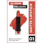 New Well Matte Lipstick Ruj 01