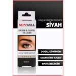 New Well Kaş &Kirpik Boyası Siyah