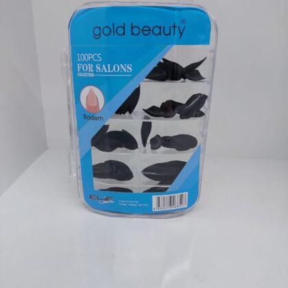 GOLD BEAUTY 100 LÜ MAT SİYAH TIRNAK