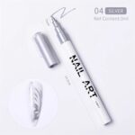 Nail art Tırnak Çizim Boyama ve Desen Kalemi GRİ