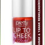 Pretty Beauty Lip To Cheek Tint & Dudak Ve Yanak Renklendirici PB:911
