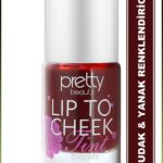 Pretty Beauty Lip To Cheek Tint & Dudak Ve Yanak Renklendirici PB:911