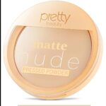 Pretty Beauty Matte Nude Pressed Powder & Mat Bitişli Toz Pudra PB:206A-02