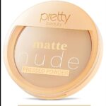 Pretty Beauty Matte Nude Pressed Powder & Mat Bitişli Toz Pudra PB:206A-03
