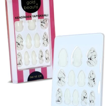 GOLD BEAUTY TAK ÇIK TAKMA TIRNAK