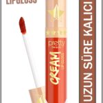 Pretty Beauty Cream Lipgloss & Uzun Süre Kalıcı Likit Ruj