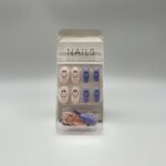 RBS KOZMETİK NAILS 24 LÜ TAKMA TIRNAK MOR BEYAZ