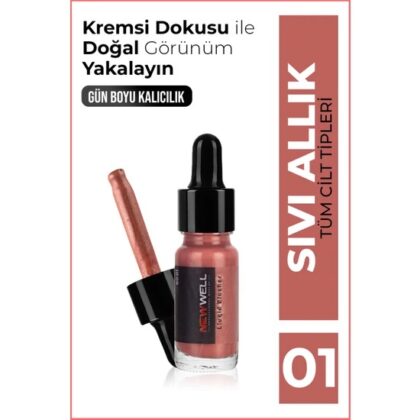 New Well Sıvı Allık (Sedefli) NO01