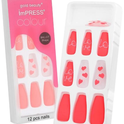 Gold Beauty Tak Ve Çık Kendinden Yapışkanlı Takma Tırnak & Tırnak