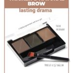 rbs kozmetik Brow Pro Palette Kaş Farı Soft Brown Gel