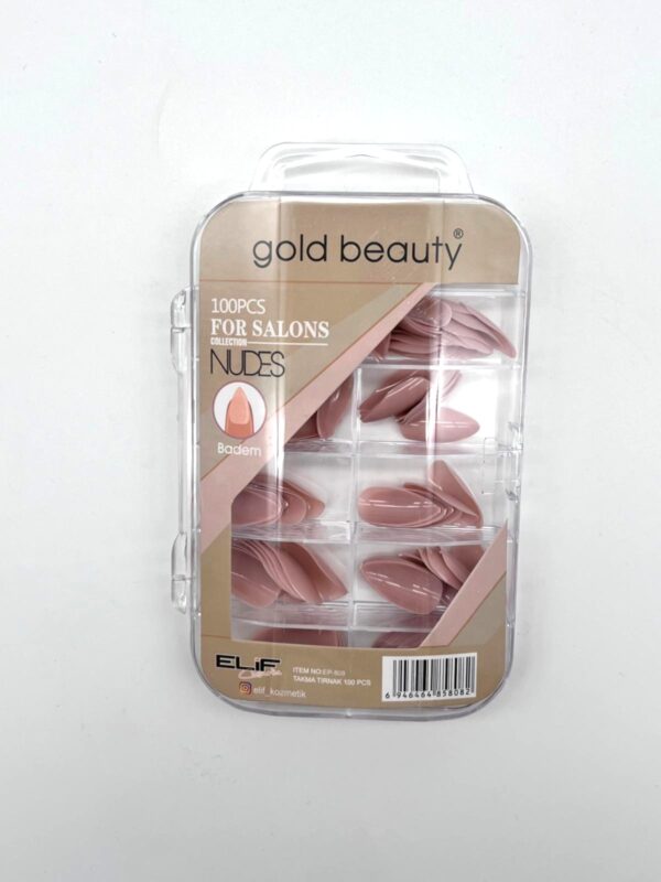 gold beauty 100 lü nude pembe tırnak